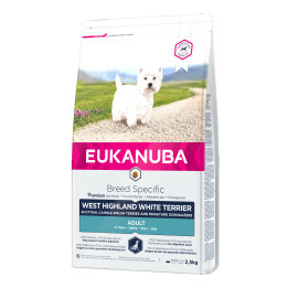 Eukanuba West Highland White Terrier, pienso para perros - Kompymascotas