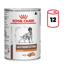 Latas Royal Canin Gastro Intestinal Low Fat, comida húmeda - Kompymascotas