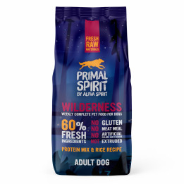 Primal Spirit Wilderness alimento completo de arroz y mix 