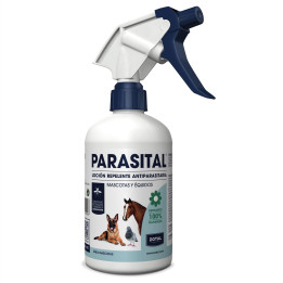 Parasital Loción repelente, Antiparasitario para perros - Kompymascotas