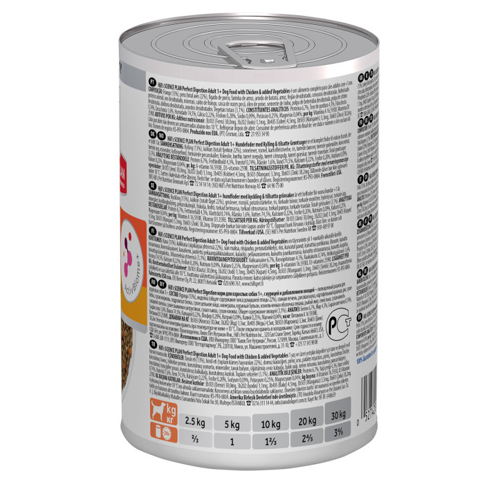 Hill´s Science Plan Canine Adult Perfect Digestion Pollo 