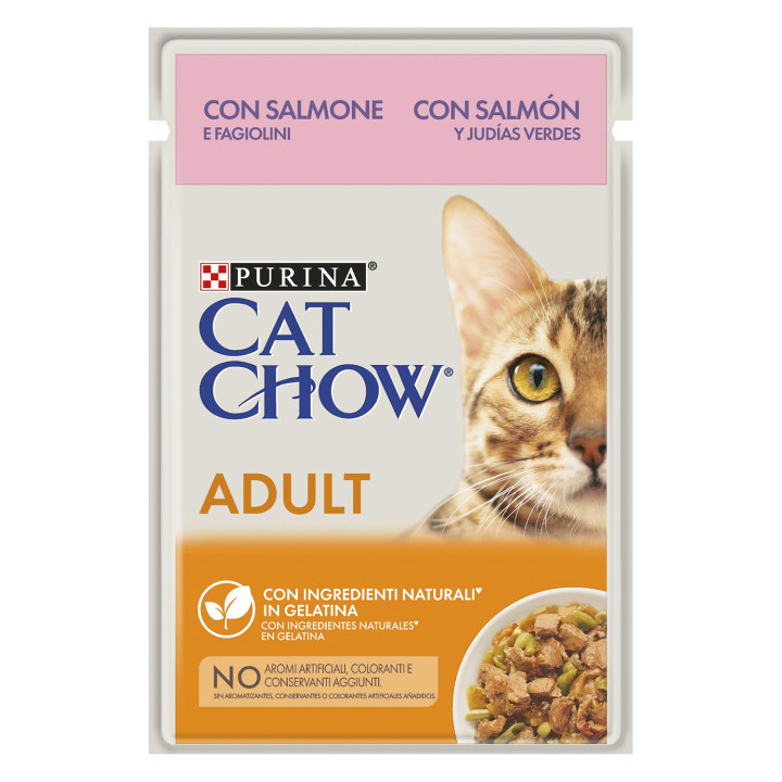 Purina Cat Chow Adulto , Comida húmeda para gatos - Kompymascotas