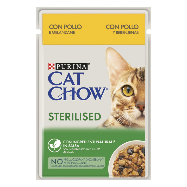 Purina Cat Chow Esterilizado con pollo - Kompymascotas