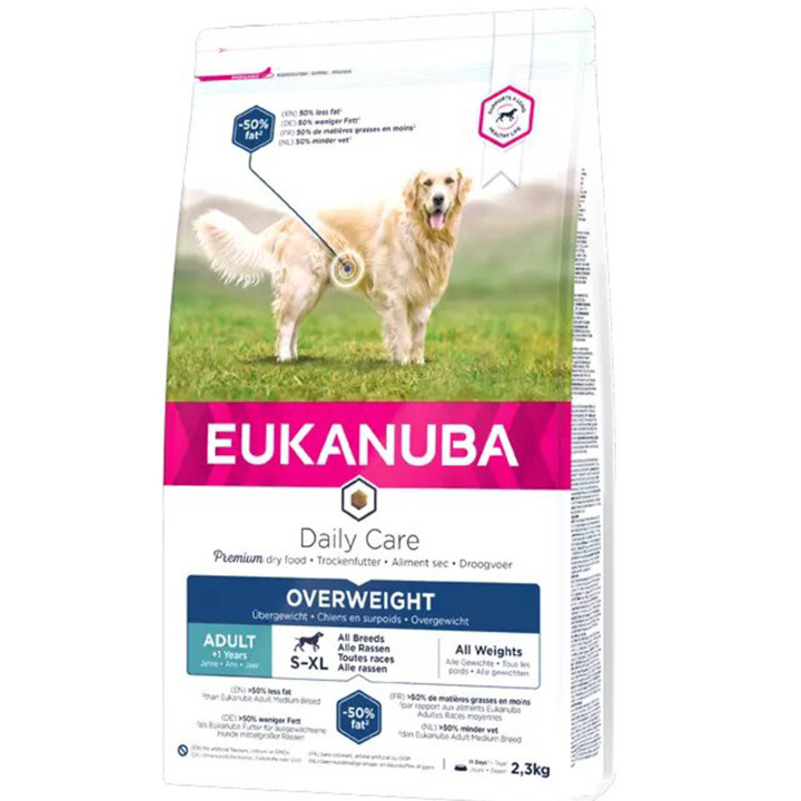 Eukanuba DailyCare Overweight Sterilized, piensos para perros - Kompymascotas
