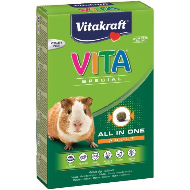 Alimento para cobayas Vitakraft Vita Special - Kompymascotas