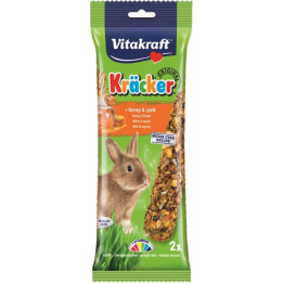 Alimento en barritas para conejos Vitakraft Kracker Miel - Kompymascotas