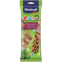 Alimento en barritas para conejos Vitakraft Kracker Frutos - Kompymascotas
