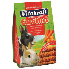 Alimento en bocaditos para conejos Vitakraft Carotties - Kompymascotas