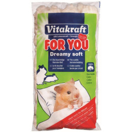 Lecho de algodón Vitakraft Dreamy soft para Hamsters - Kompymascotas