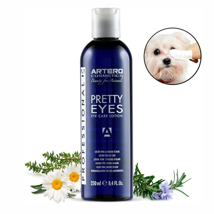 Limpiador del contorno de ojos Artero Pretty Eyes, higiene para mascotas - Kompymascotas