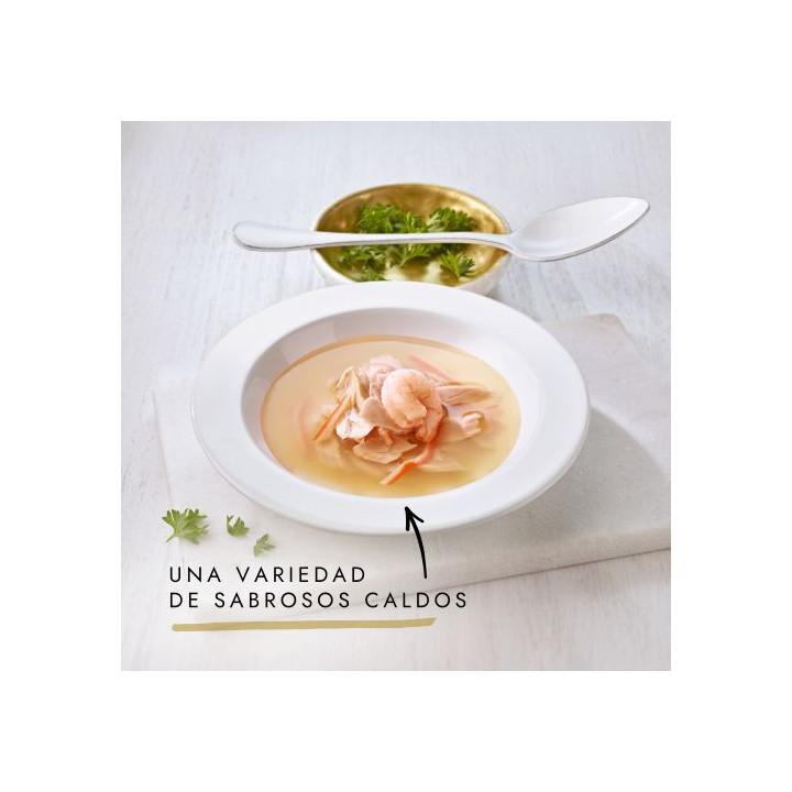Sopa PURINA GOURMET Crystal, alimento húmedo para gato - Kompymascotas