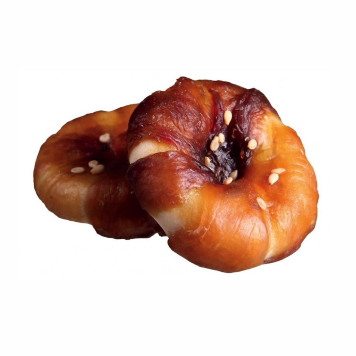 Lamb Chicken Bagels Premio, Snack para perro - Kompymascotas