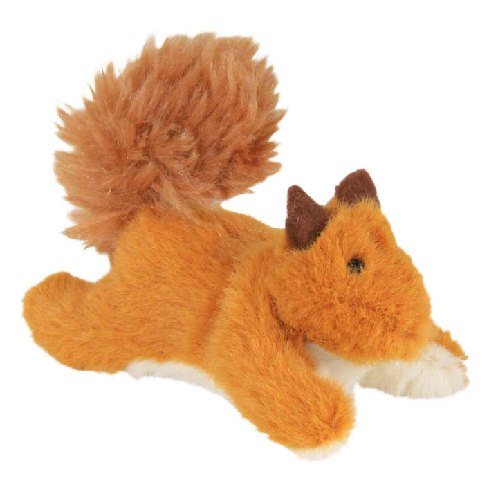 Ardilla con Catnip, Peluche, 9 cm-Kompymascotas
