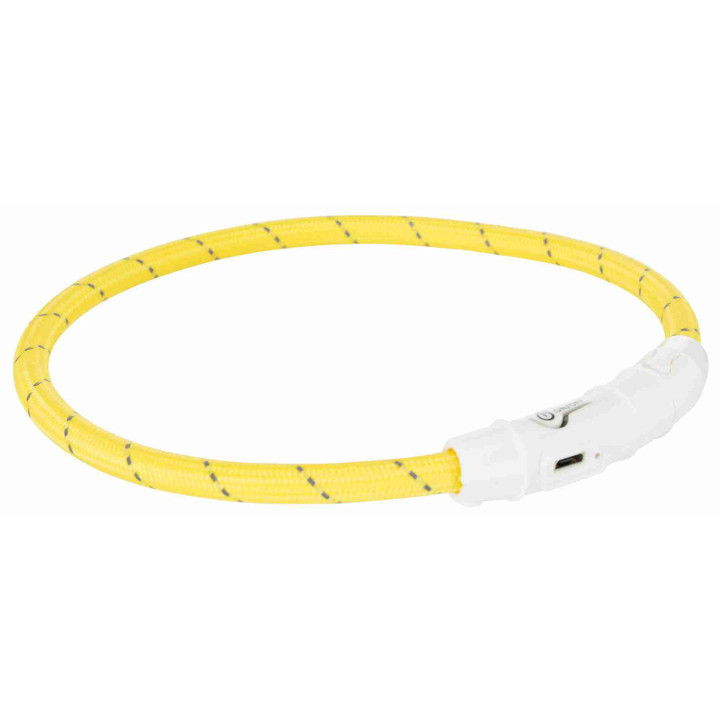 Aro de nylon con Luz Flash para perros - Kompymascotas