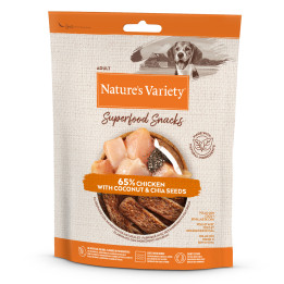 Nature's Variety Snacks Superfoods Pollo - Kompymascotas