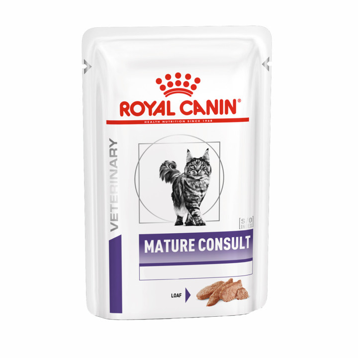 Comida húmeda para gatos Royal Canin Senior Consult Stage 1 - Kompymascotas