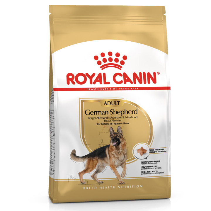 Royal Canin German shepherd pienso para pastor alemán adulto  - Kompymascotas