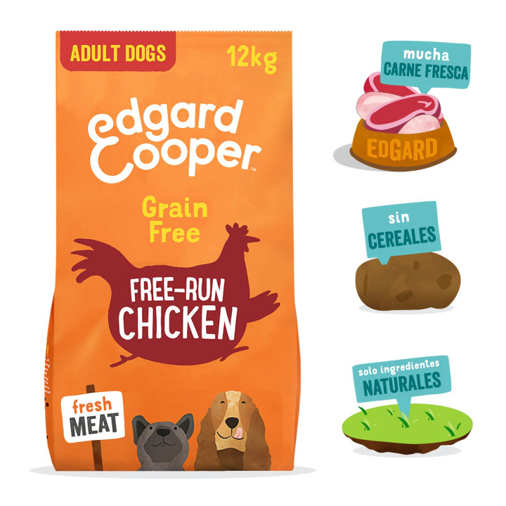 Edgard & Cooper, pienso natural para perros sin cereales - Kompymascotas