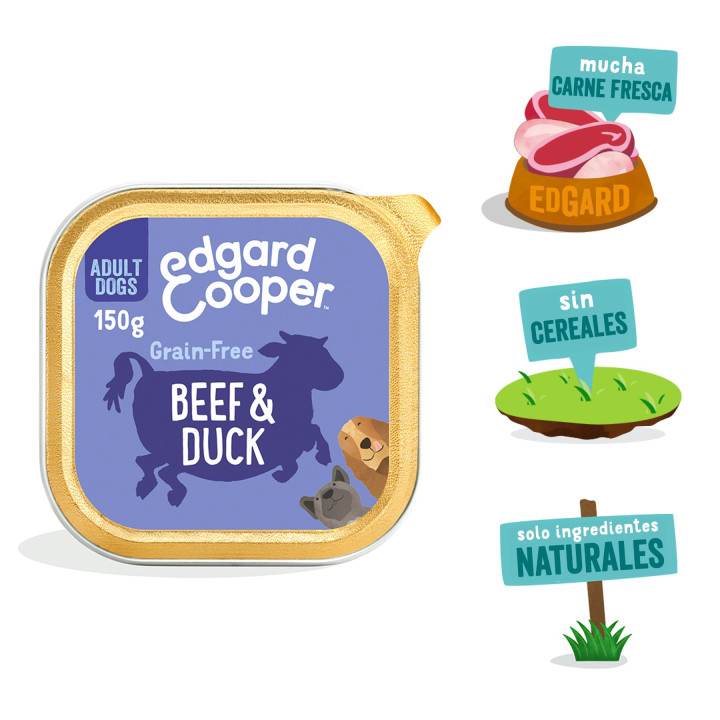 Edgard & Cooper, comida húmeda natural para perros - Kompymascotas