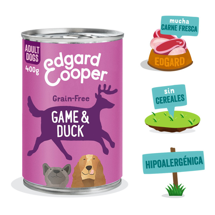 Edgard & Cooper, comida húmeda natural para perros - Kompymascotas