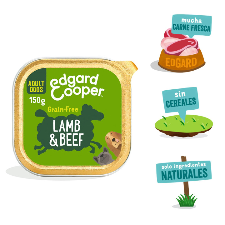 Edgard & Cooper, comida húmeda natural para perros - Kompymascotas
