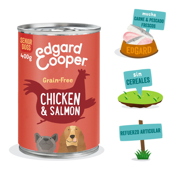 Edgard & Cooper, comida húmeda natural para perros - Kompymascotas