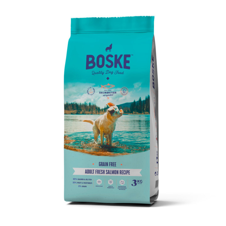 Boske Adult Grain Free Salmón - Kompymascotas