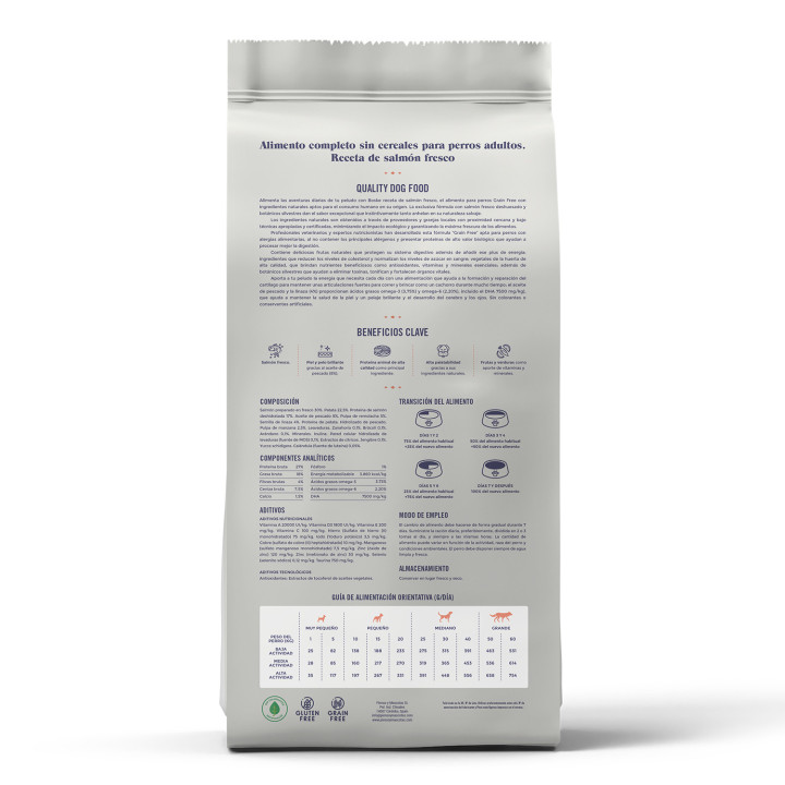 Boske Adult Grain Free Salmón - Kompymascotas