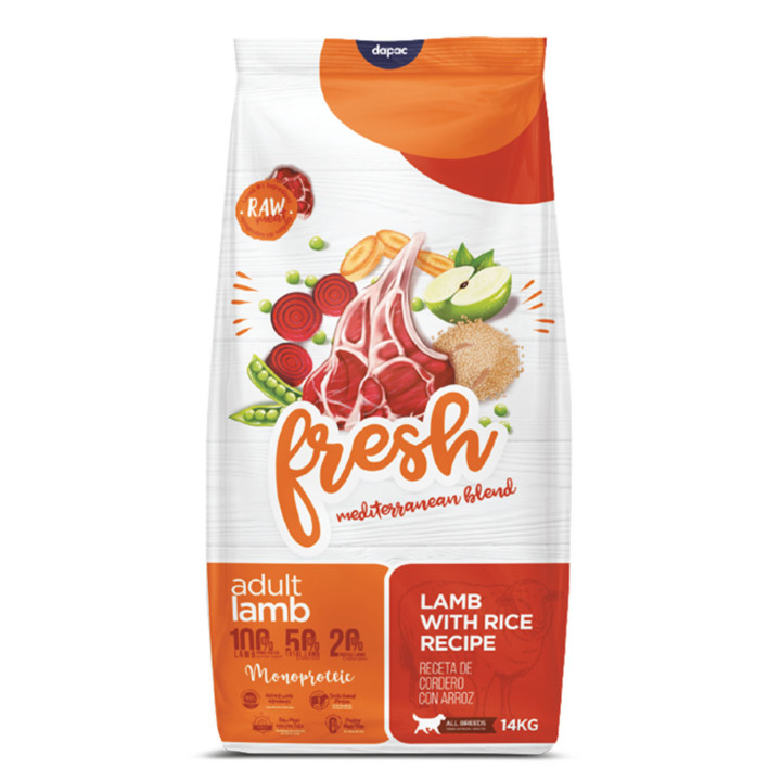 Fresh Mediterranean Blend Adult Lamb