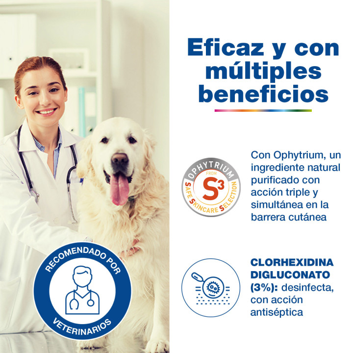 DOUXO S3 PYO Pads Desinfectante de piel sana hidratante