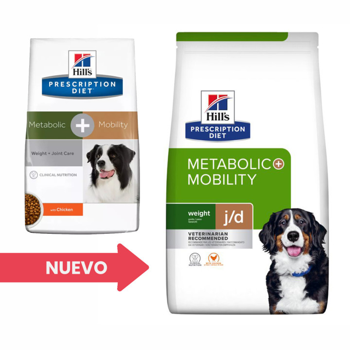 Pienso para perros Hill's Prescription Diet Metabolic + Mobility - Kompymascotas