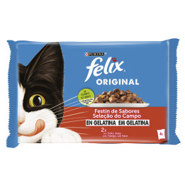 Purina Felix Original Festín de Sabores Gelatina - Kompymascotas