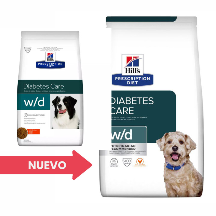 Pienso veterinario Hill's Prescription Diet Canine w/d - Kompymascotas
