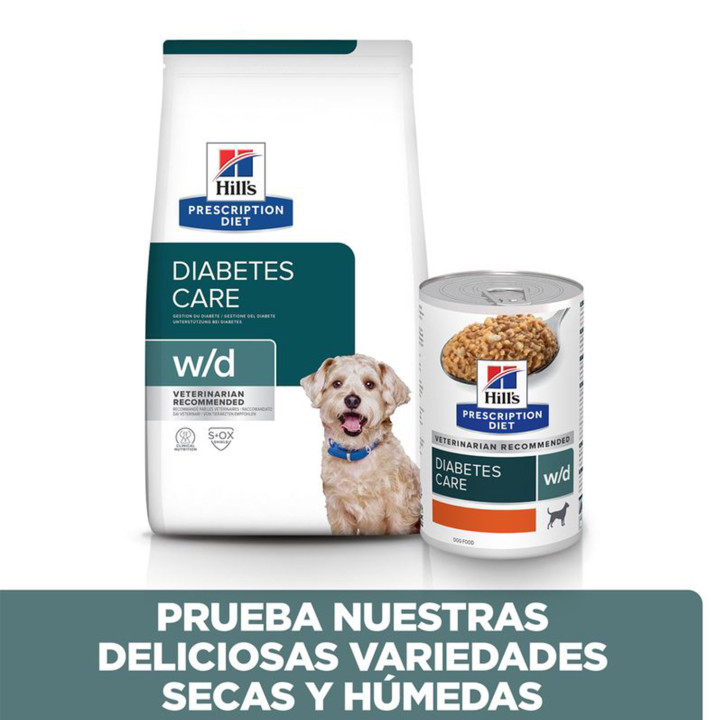 Pienso veterinario Hill's Prescription Diet Canine w/d - Kompymascotas