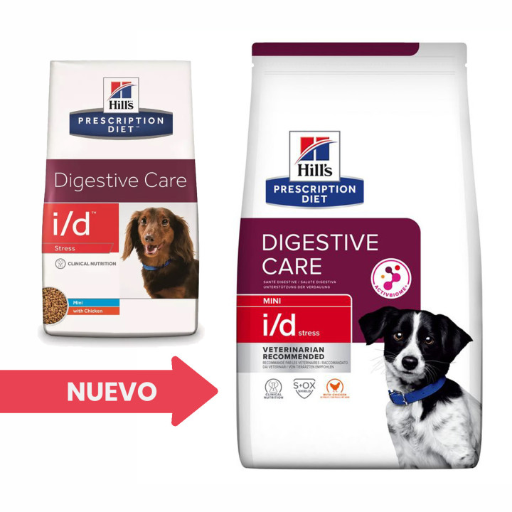 Hill's Prescription Diet Canine i/d Stress Mini Pienso para perros - Kompymascotas