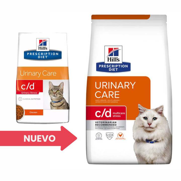 Hill's Prescription Urinary Stress, Pienso para gatos - Kompymascotas