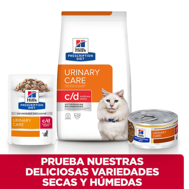 Hill's Prescription Urinary Stress, Pienso para gatos - Kompymascotas
