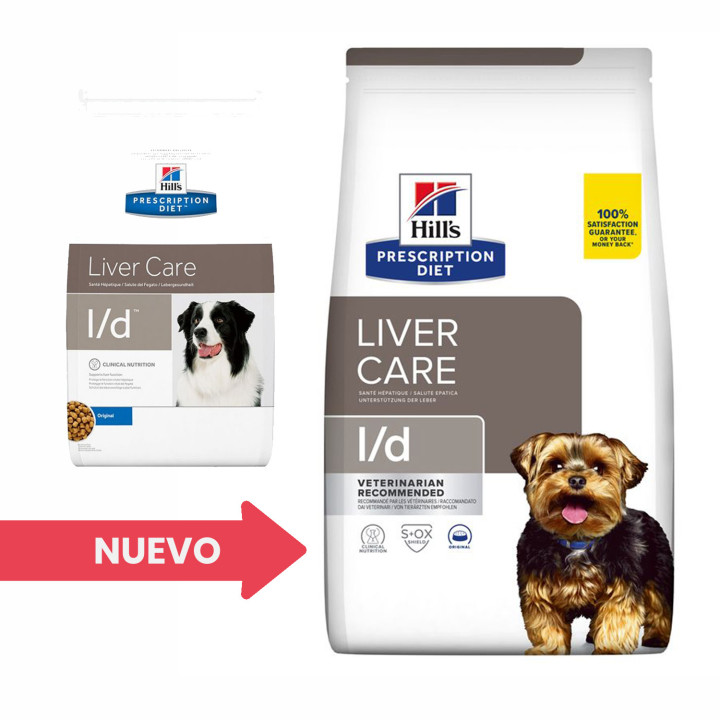 Hill's Prescription Diet Canine l/d, pienso para perros - Kompymascotas