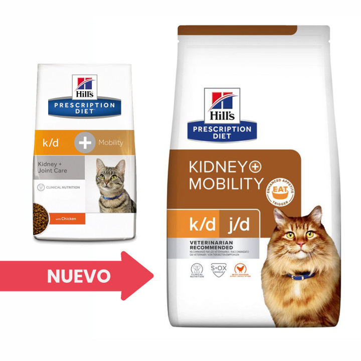 Hill's Prescription + Mobility, Pienso para gatos - Kompymascotas