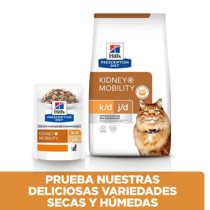 Hill's Prescription + Mobility, Pienso para gatos - Kompymascotas
