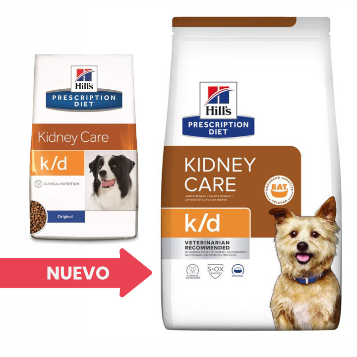 Hill's Prescription Diet Canine k/d, pienso veterinario - Kompymascotas