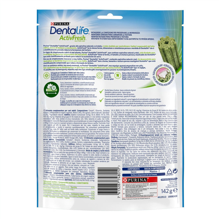 Purina Dentalife ActivFresh - Kompymascotas