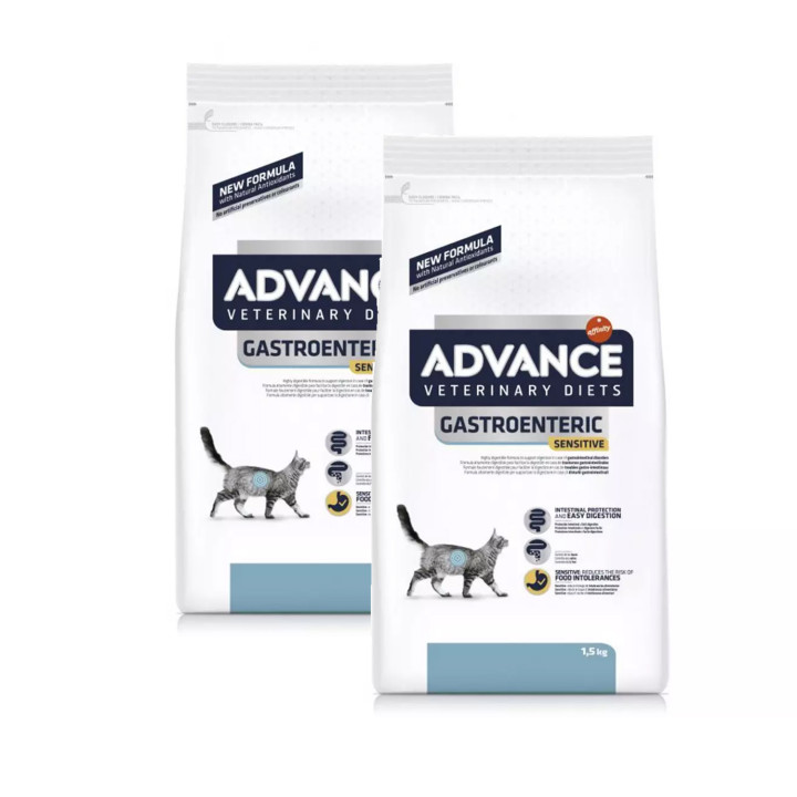 Advance Veterinary Gastroenteric Sensitive Pienso para gatos - Kompymascotas