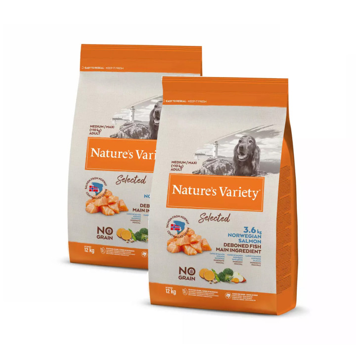 Natures Variety Selected Grain Free Salmón - Kompymascotas