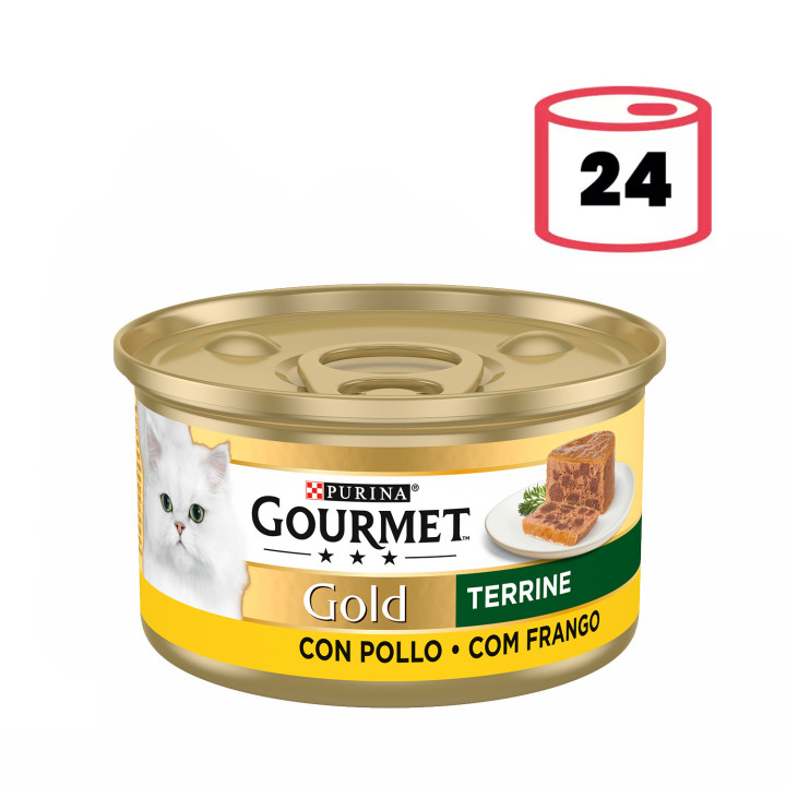 Purina Gourmet Gold Tarrine, comida húmeda para gatos - Kompymascotas