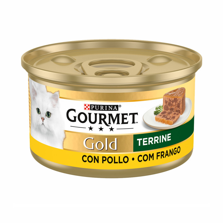 Purina Gourmet Gold Tarrine, comida húmeda para gatos - Kompymascotas