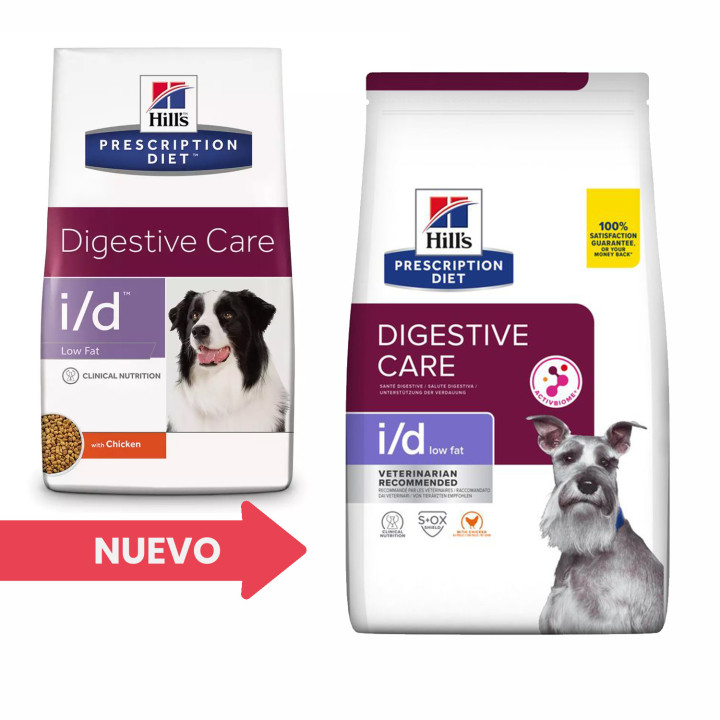Hill's Prescription Diet Canine i/d Low Fat, pienso veterinario para perros - Kompymascotas
