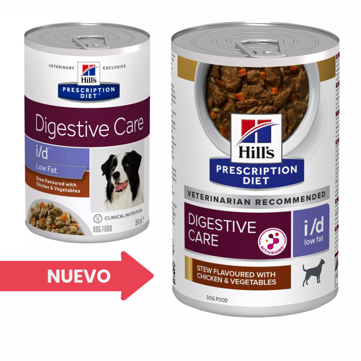 Comida húmeda Hill´s Prescription Diet Canine i/d Low Fat Estofado - Kompymascotas