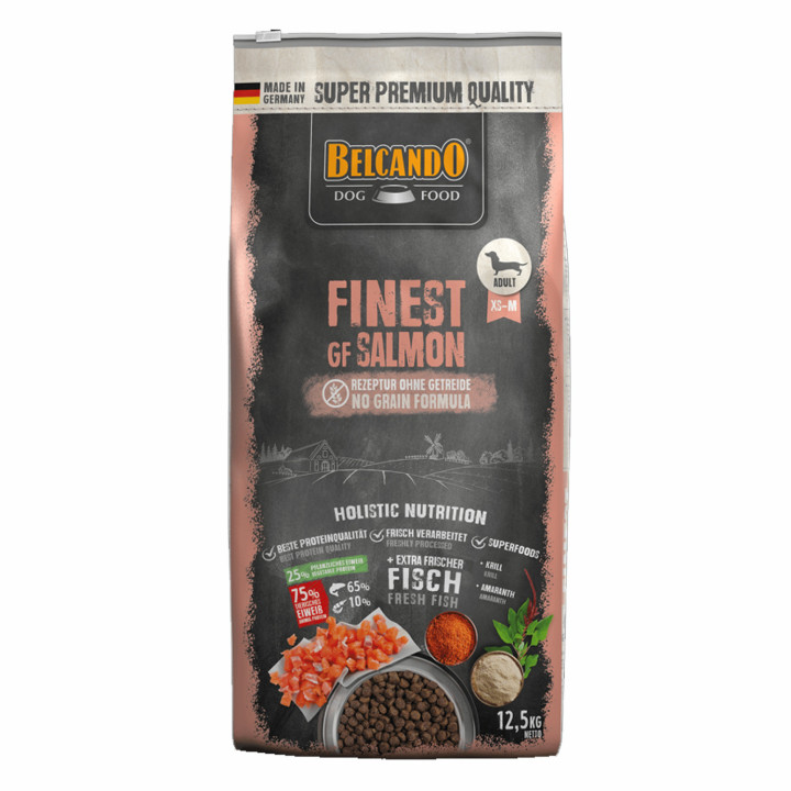 Belcando Grain Free Salmón, piensos naturales para perro - Kompymascotas