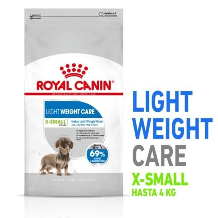 Royal Canin X-Small Light Weight Care - Kompymascotas